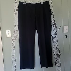 Liz Claiborne Navy Blue Elizabeth Curvy Slacks NWT Size 16S.